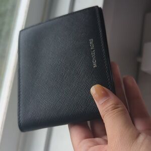 Black Michael Kors Bifold Wallet